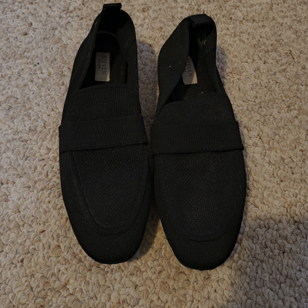 Sleek Black Women's Loafers